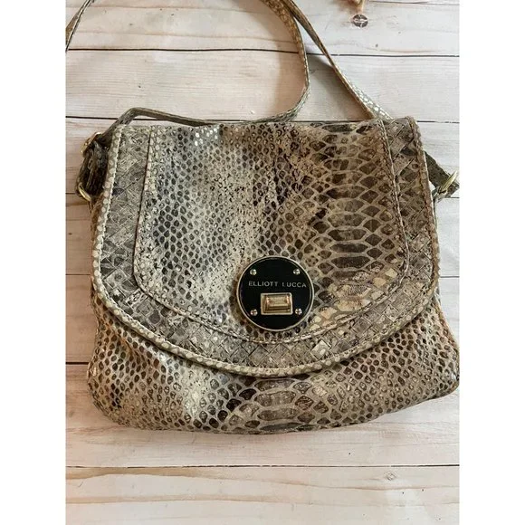 Elliott lucca snakeskin purse hotsell